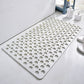 Textured Shower Mat with Traction Grooves and Heat-Resistant Material