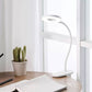 LED Ring Table Lamp with Touch Control and Rechargeable Battery