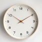 Wooden Wall Clock Minimalist Scandinavian Design Home Decor - LICHTZOONE