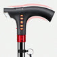 Adjustable Walking Stick with LED Flashlight and Built-In Radio,  Collapsible