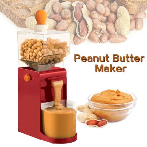Electric Nut Butter Grinder with 150W Motor and 0.53qt Capacity