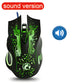 Wired Gaming Mouse with 3200 DPI Optical Sensor and Six Programmable Buttons