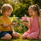 Flying Bee Toy with Motion Sensor and LED Light Effects for Indoor Play