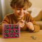 Metal Brain Teaser Puzzle Set with 36 Designs and Progressive Difficulty Levels