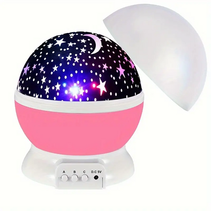 Calming Star Projector Night Light with Music for Soothing Indoor Atmosphere