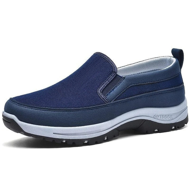 Slip Resistant Shoes with Arch Support and Wide Toe Box for Wet Conditions