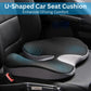 Memory Foam Car Seat Cushion with U-Shaped Tailbone Cutout and Machine Washable Cover