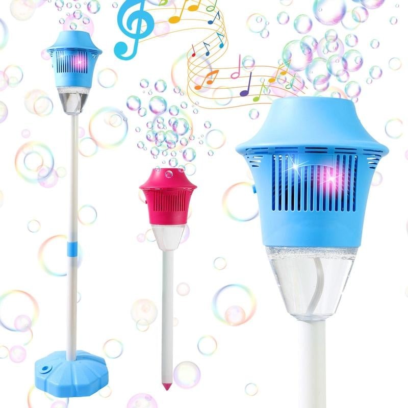 Automatic Bubble Maker with Adjustable Stand and Rotating Wand, 20,000 Bubbles Per Minute