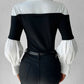 Long Sleeve Polo Shirt with Contrast Binding and Regular Fit