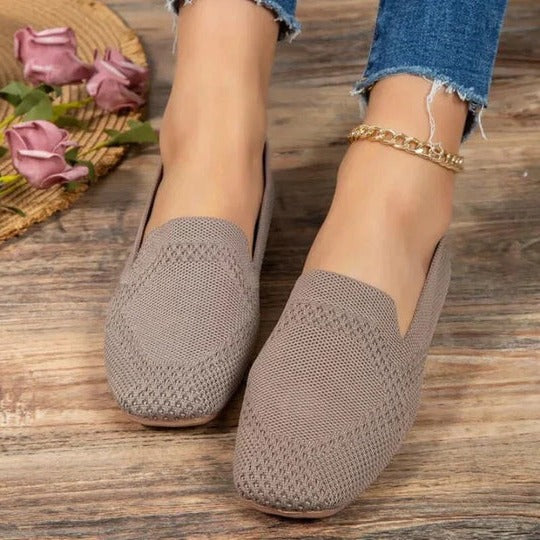 Womens Lace Up Sneakers with Rounded Toe and Textured Outsole Grip