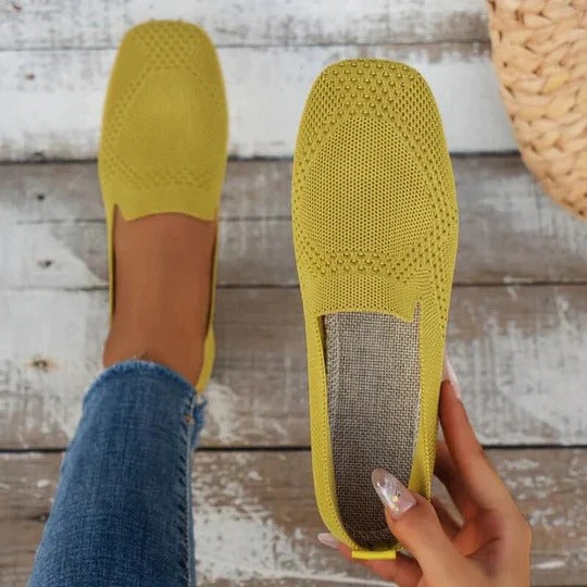 Womens Lace Up Sneakers with Rounded Toe and Textured Outsole Grip