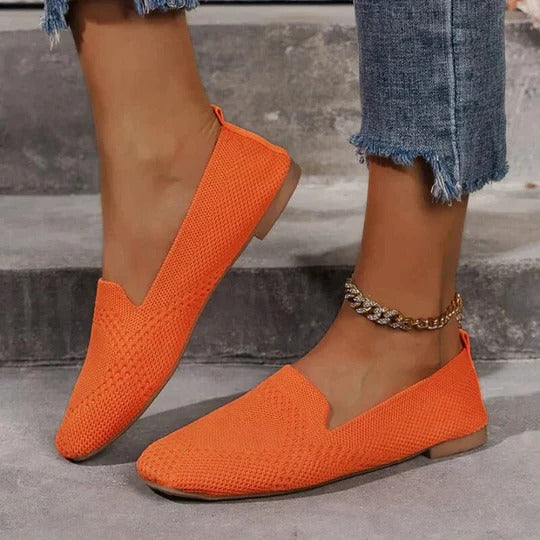 Womens Lace Up Sneakers with Rounded Toe and Textured Outsole Grip