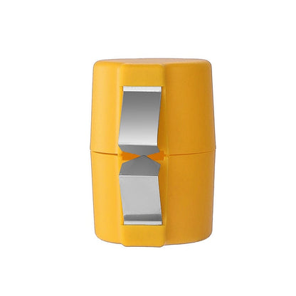 Egg Cracker with Stainless Steel Press Plate and Ergonomic Holder, Dishwasher Safe