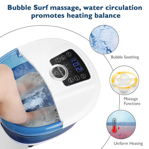 Hydrotherapy Foot Spa Bath Massager With Heat