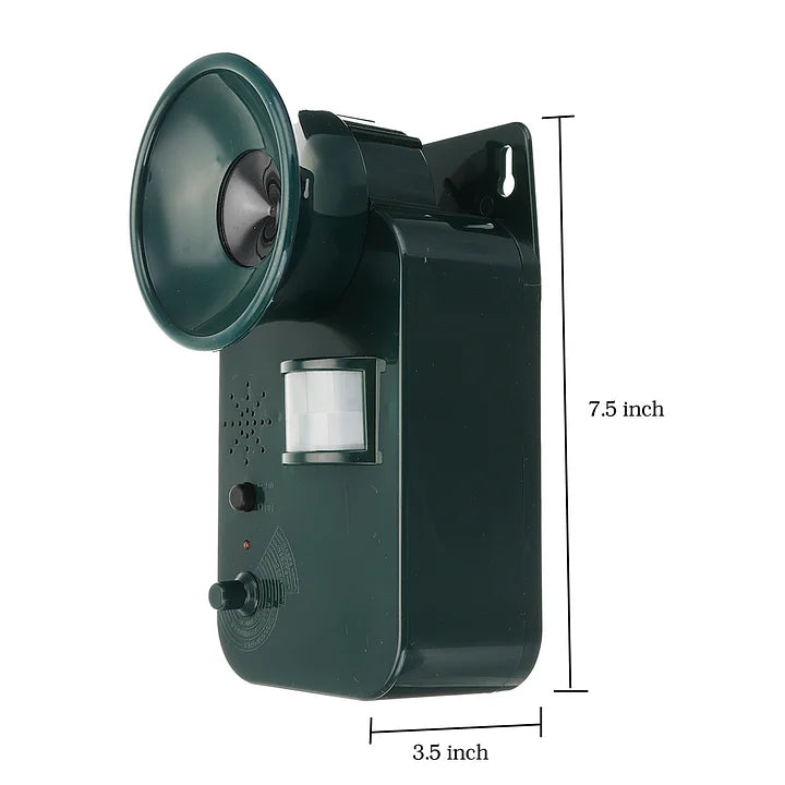 Ultrasonic Pest Repeller with Motion Sensor and Adjustable Frequency, 5000 Square Foot Coverage