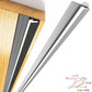 Sleek 45 Degree LED Light Bars for Hidden Under Cabinet Illumination