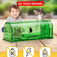 Humane Mouse Trap with No-Touch Release and Clear Ventilated Housing, 4-Pack