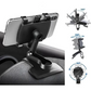 Silicone Smartphone Holder for Car Dashboards with Universal Fit and Wireless Charging Support
