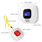 Emergency Button for Elderly, Medical Alert for Seniors, Nurse Calling System & Caregiver Pager, Wireless SoS Panic Alert