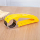Curved Blade Banana Slicer with Angled Handle for Fruits and Vegetables