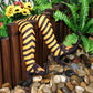 Realistic Witch Legs with Ground Stakes for Halloween Decorations