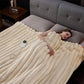 Heated Throw Blanket, Cozy Faux Fur Electric Blanket for Sofa, Bed and Home
