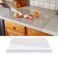 Acrylic Cutting Board with Non Slip Edge and Counter Lip, 18x14 Inches