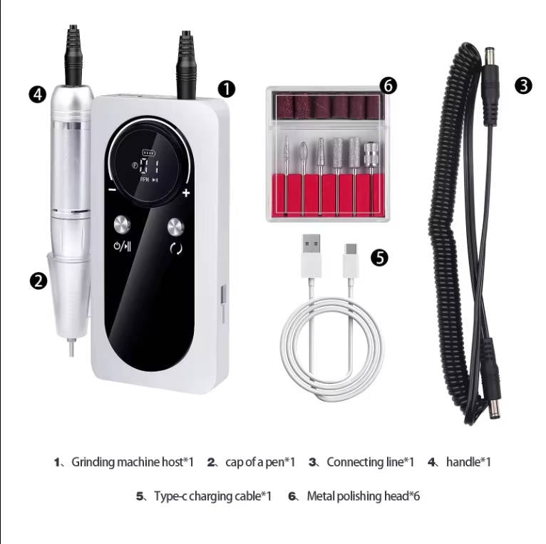 45,000RPM Rechargeable Electric Nail Drill