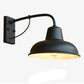 Wall Mount Barn Light with E26 E27 Bulb Compatibility and Matte Black Finish