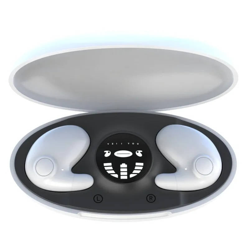 Ultra-Thin Wireless Earbuds with Noise Isolation and 24-Hour Battery for Sleep