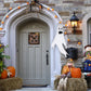 Hanging Ghost Decoration with LED Lights, 47.24 Inches Tall