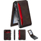 Mens RFID Card Holder Wallet, Slim Bifold Front Pocket Wallet with Aerospace Aluminum and Cash Clip, Everyday Carry Gift for Men