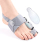 Adjustable Bunion Corrector with 3D Knob Control and Heel Strap, Universal Fit