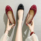 Womens Ballet Flats with Arch Support and Cushioned Insole, Slip-On Design