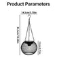Solar Hanging Lantern with Automatic Light Sensor and 14-Hour Runtime