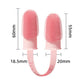 Finger Toothbrush for Dogs and Cats with Dual Design and 800 Bristles