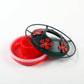 16 OZ Glass Hummingbird Feeders for Outdoors, with 4 Bee Guard Feeding Ports & Built in Ant Moat