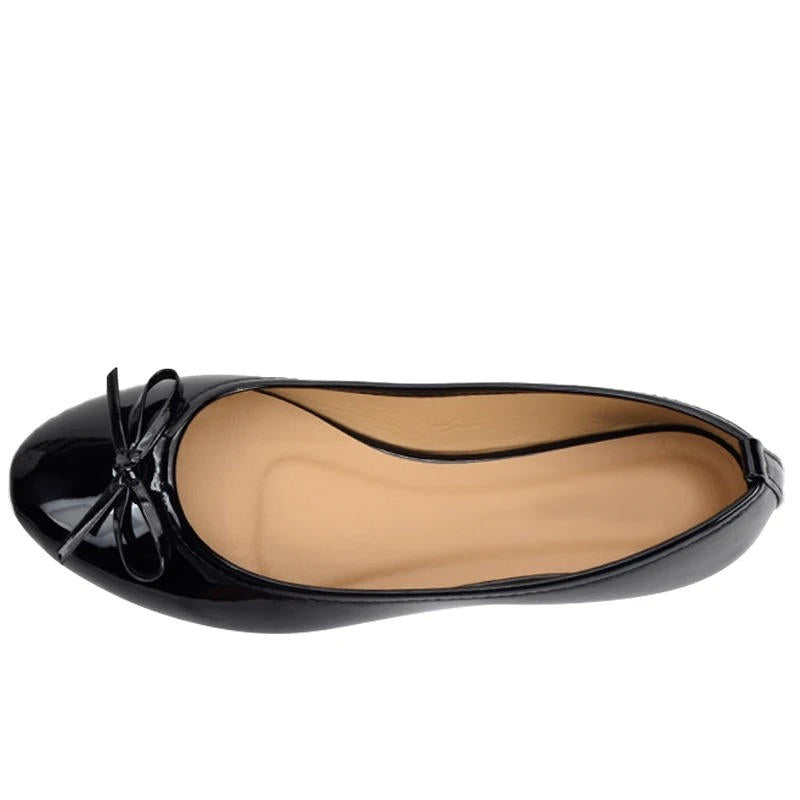 Womens Ballet Flats with Arch Support and Cushioned Insole, Slip-On Design