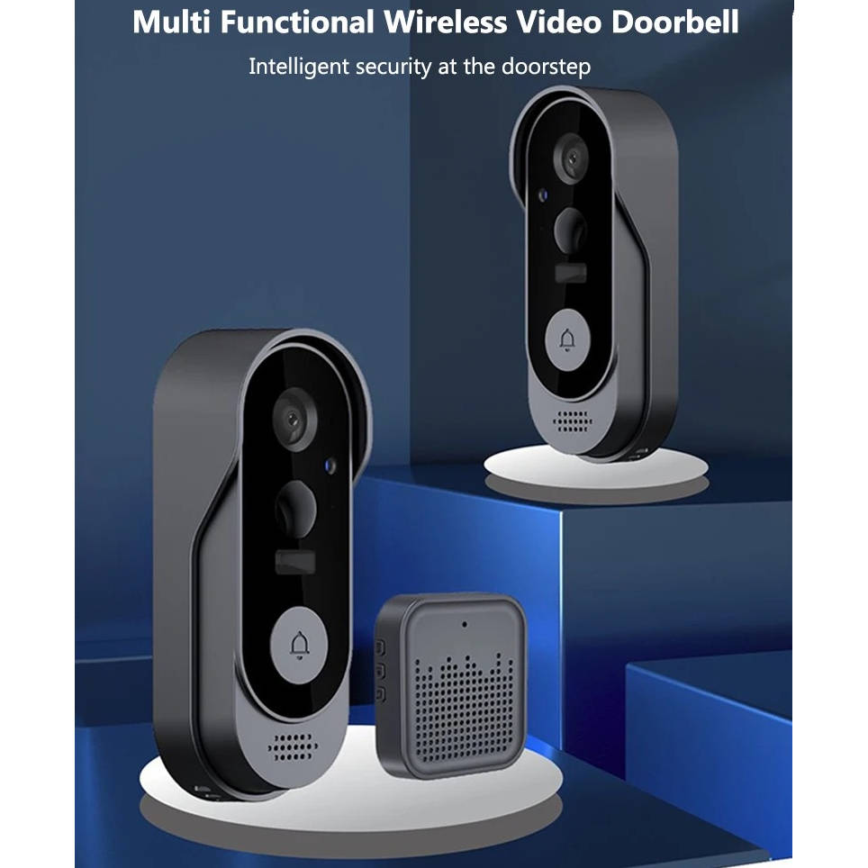 Video Doorbell with Local Storage and Two-Way Talk, HD Night Vision, Long Battery Life