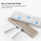Foldable Bluetooth Keyboard and Magnetic Stand for Tablets