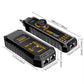 Network Cable Tester with RJ45 and RJ11 Adapters, LED Flashlight