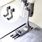 Invisible Zipper Presser Foot with Adjustable Width and Grooved Guides for #3-5 Zippers