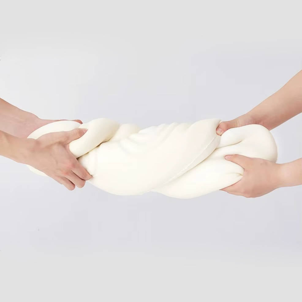Ergonomic Cervical Neck Support Pillow, Orthopedic Contour Design for Neck and Shoulder Pain Relief
