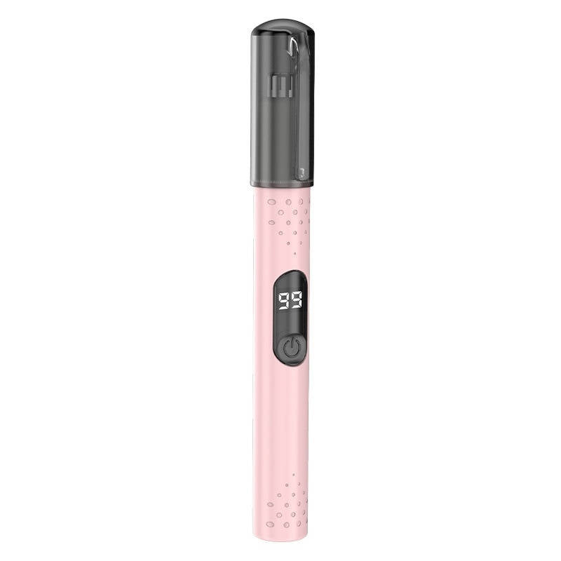 Portable Electric Nose Hair Trimmer, USB Rechargeable, No Pulling, Compact Trimmer for Nose, Ear and Eyebrow Hair