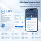 AI Voice Recorder, Smart Meeting Notes, Real Time Translation and AI Noise Reduction, Portable Digital Audio Recorder