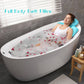 Full Body Bath Pillow for Bathtub, Thick Tub Cushion, Head, Neck and Back Support, Luxury Bath Headrest