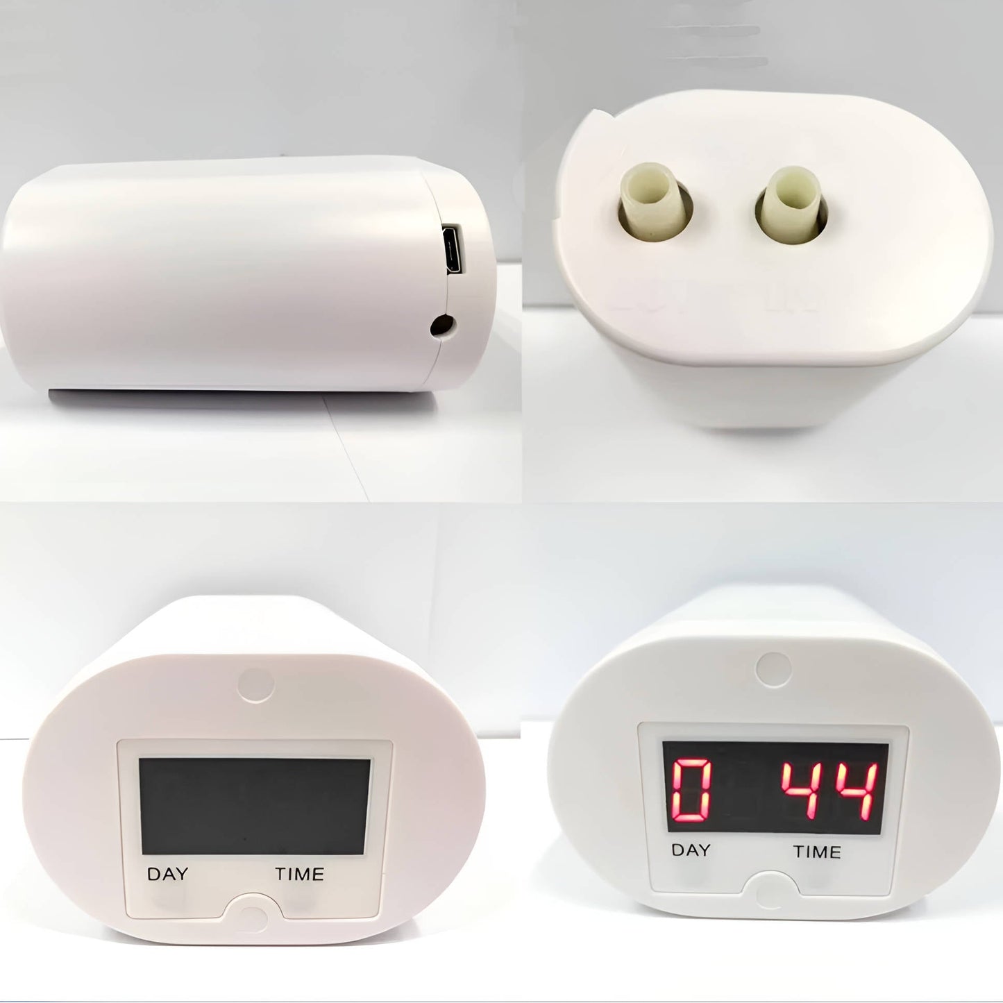 Programmable Plant Watering System with LCD Schedule Control and USB Rechargeable Battery