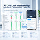 AI Voice Recorder, Smart Meeting Notes, Real Time Translation and AI Noise Reduction, Portable Digital Audio Recorder