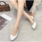 Womens Ballet Flats with Arch Support and Cushioned Insole, Slip-On Design