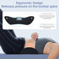 Lumbar Support Pillow For Bed and Office Chair, Memory Foam Backrest Cushion for Lower Back Support